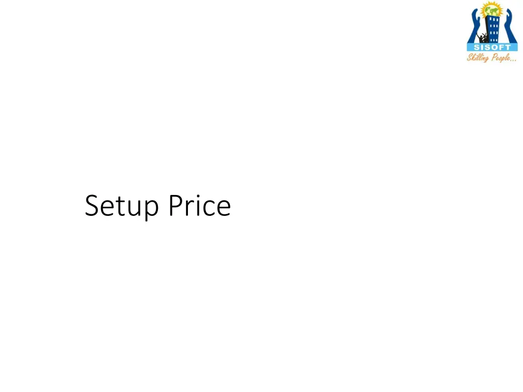 setup price