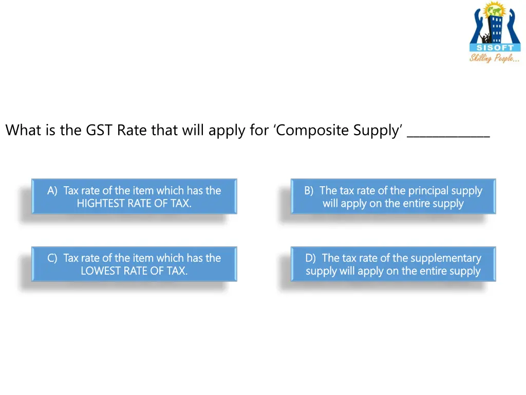 what is the gst rate that will apply