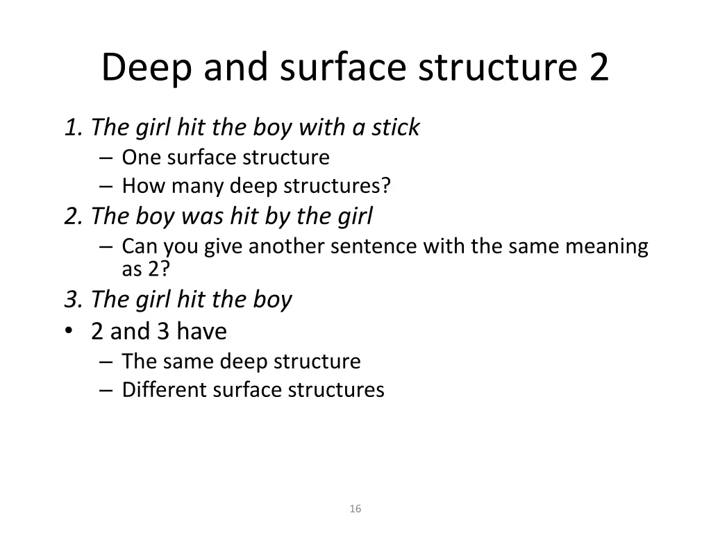 deep and surface structure 2