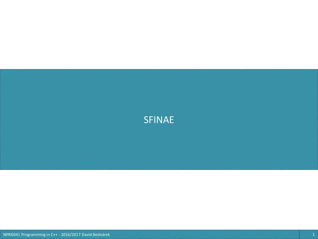 sfinae
