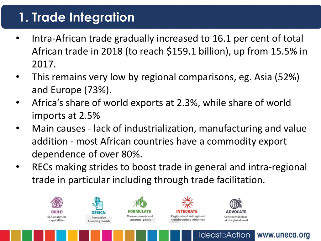 1 trade integration