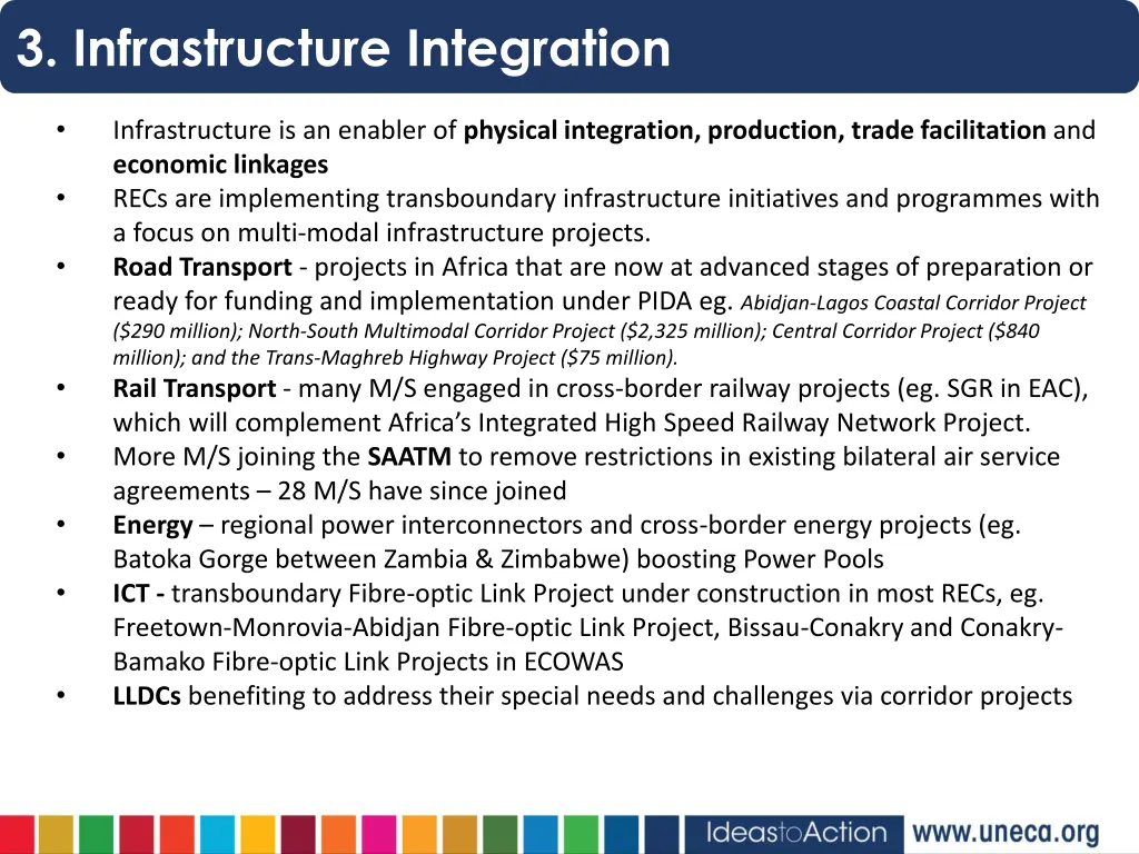 3 infrastructure integration