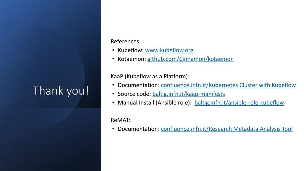 references kubeflow www kubeflow org kotaemon