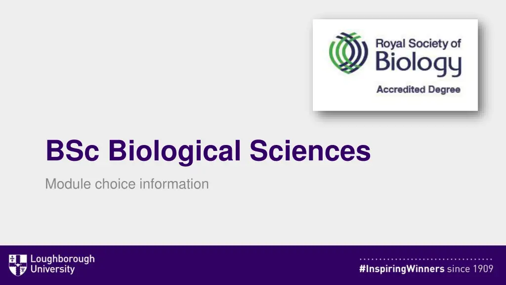 bsc biological sciences