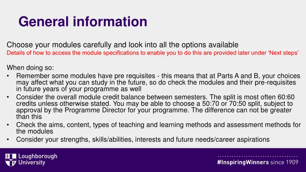 general information