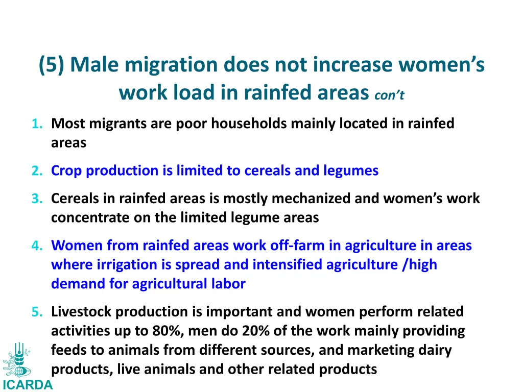 5 male migration does not increase women s work 1