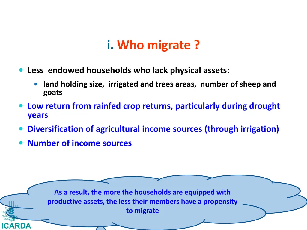 i who migrate