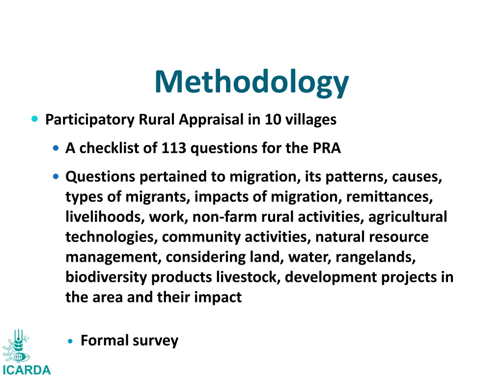 methodology