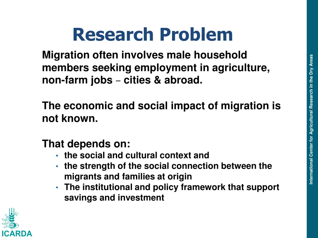 research problem migration often involves male