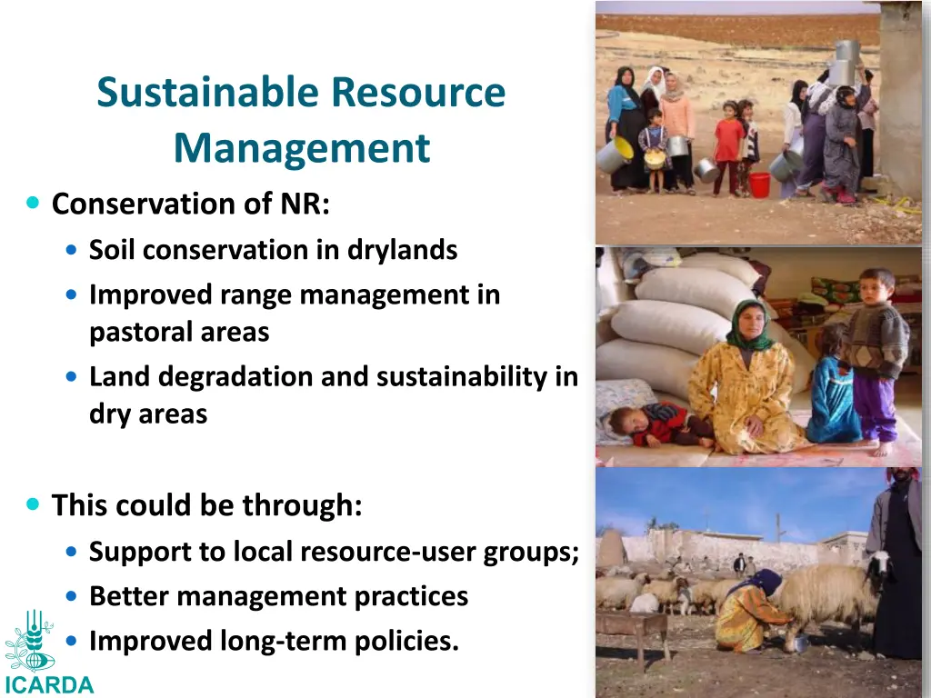 sustainable resource management conservation of nr