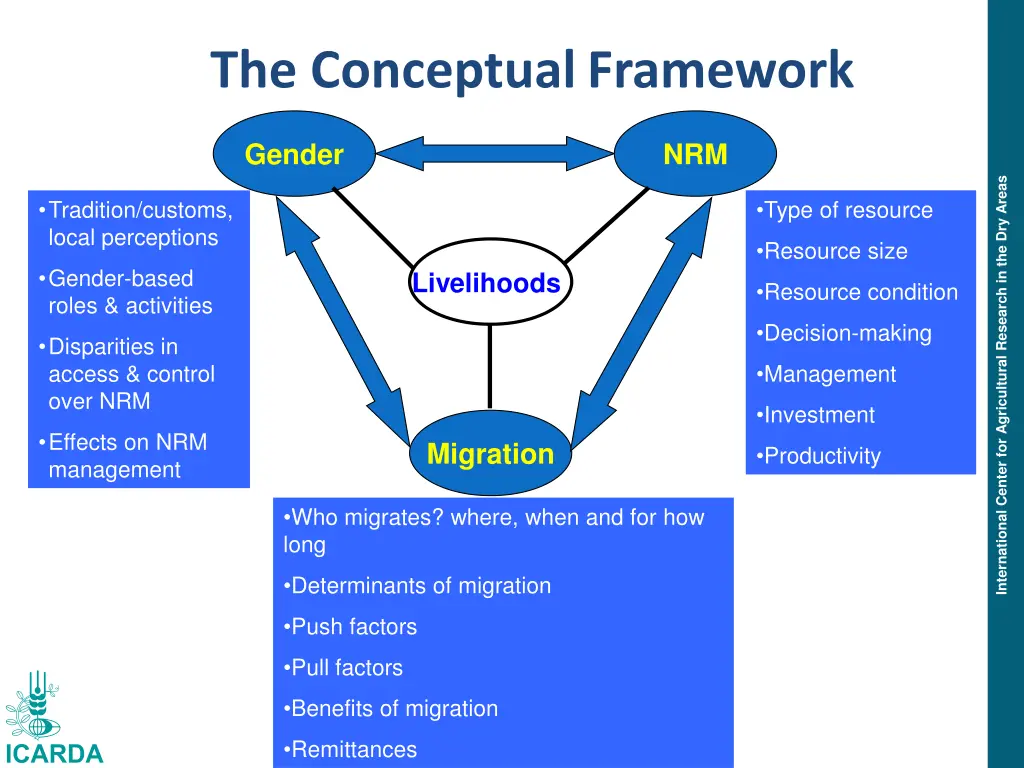 the conceptual framework