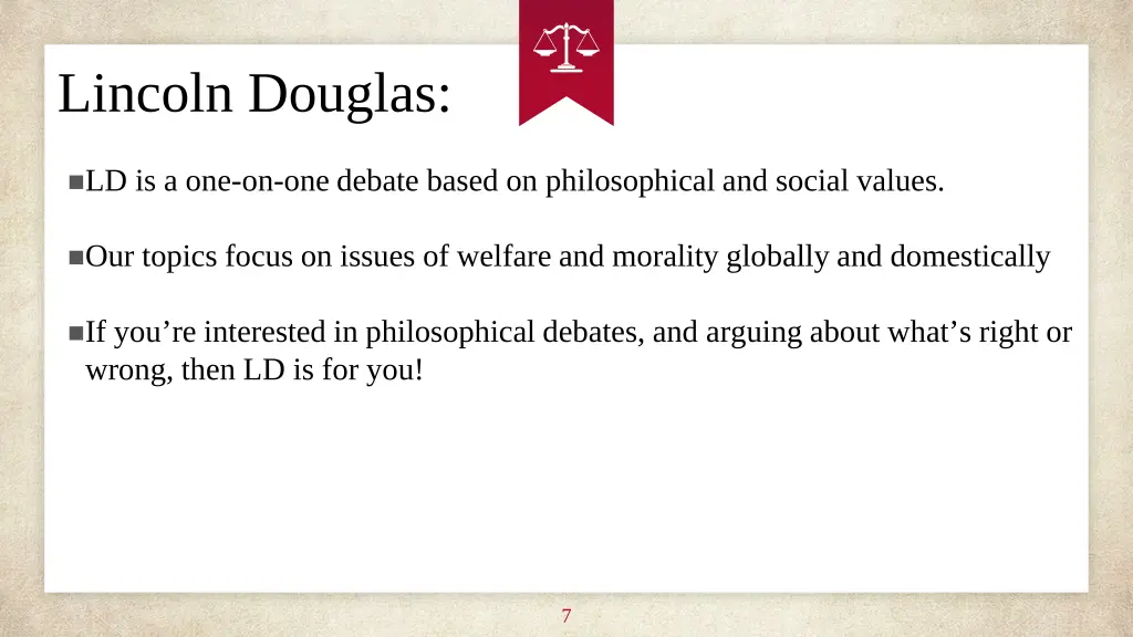 lincoln douglas