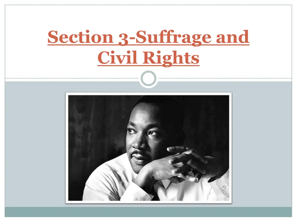 section 3 suffrage and civil rights