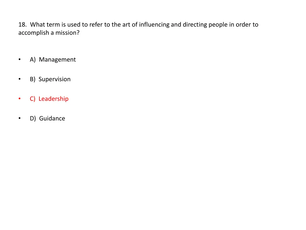 18 what term is used to refer