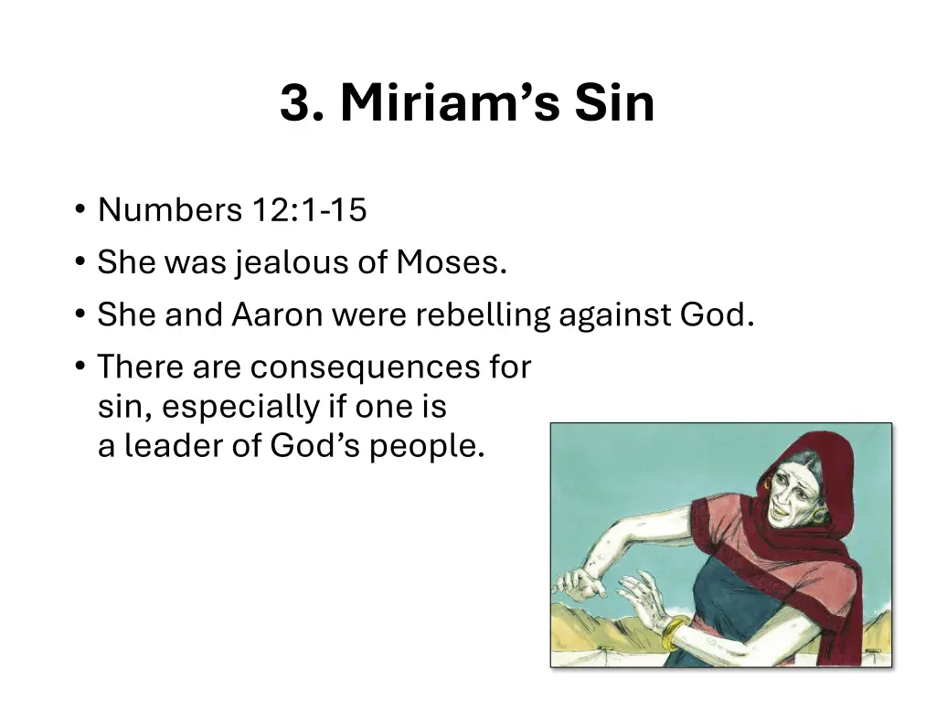 3 miriam s sin