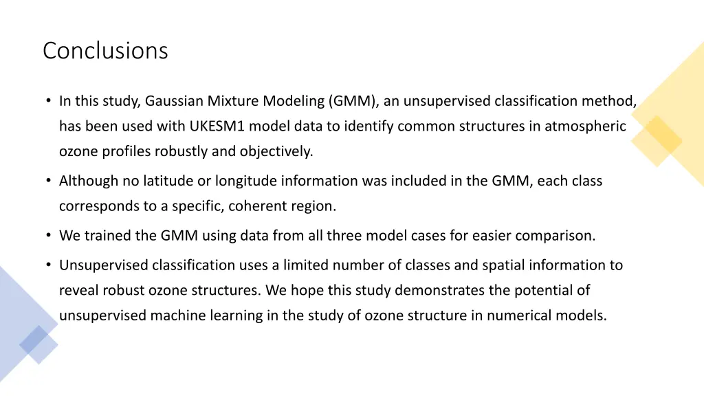 conclusions