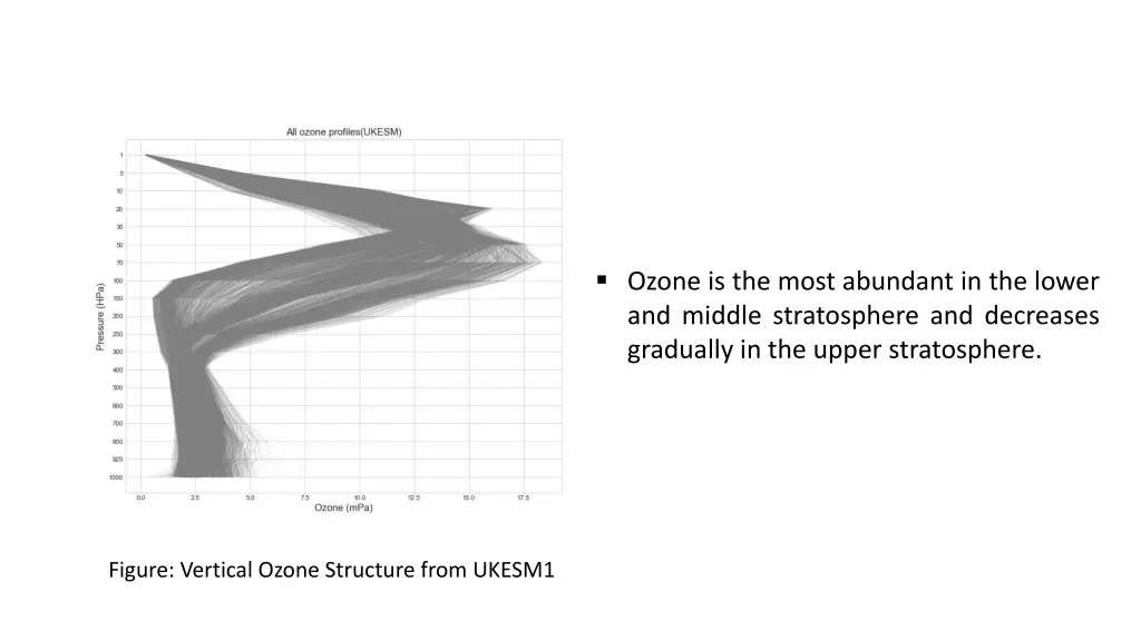 ozone is the most abundant in the lower