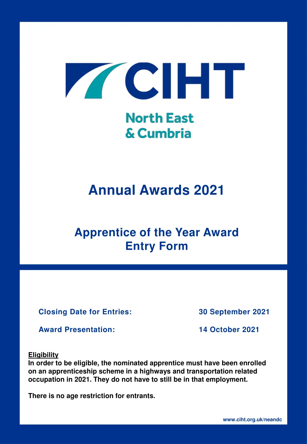 annual awards 2021