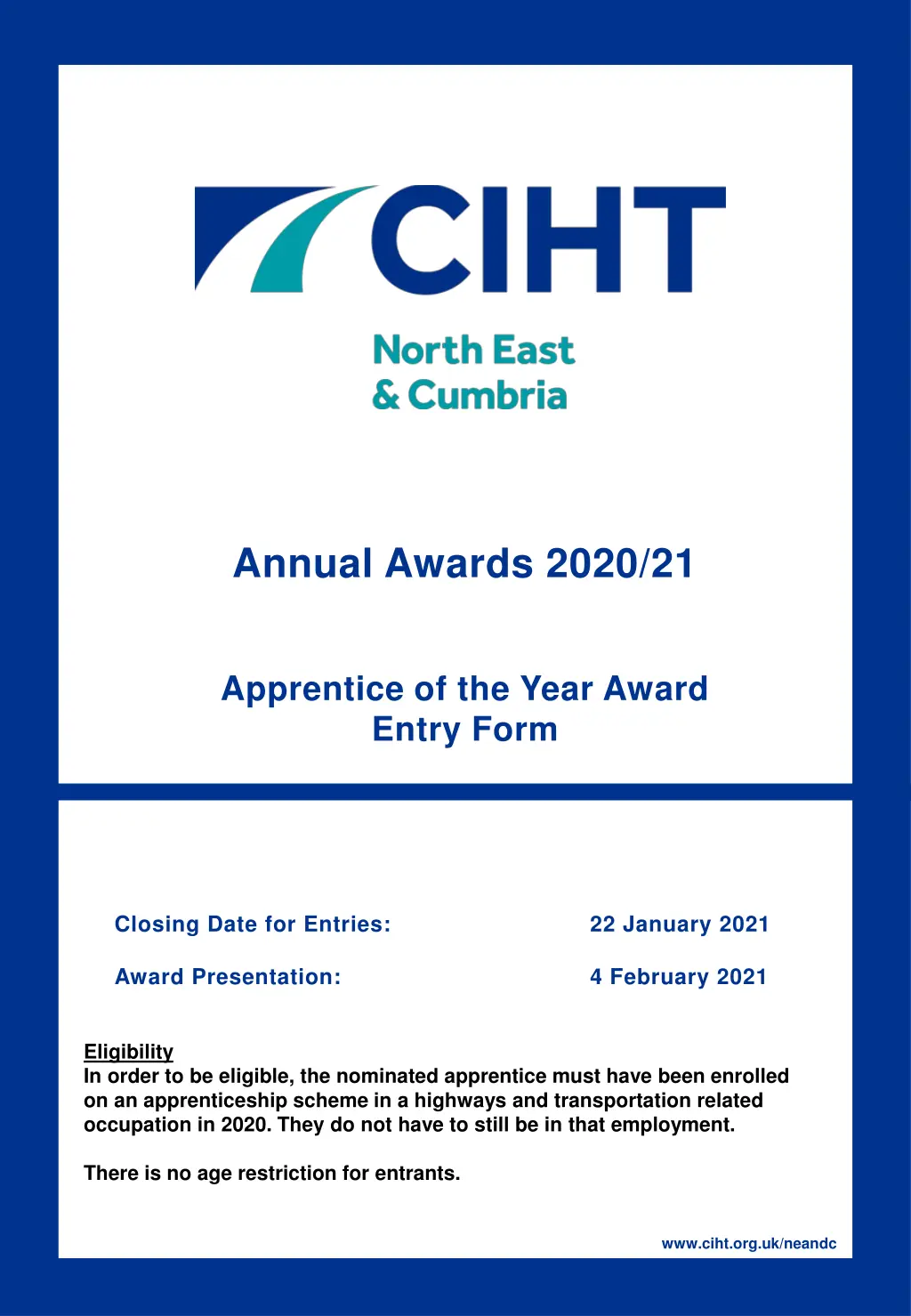 annual awards 2020 21