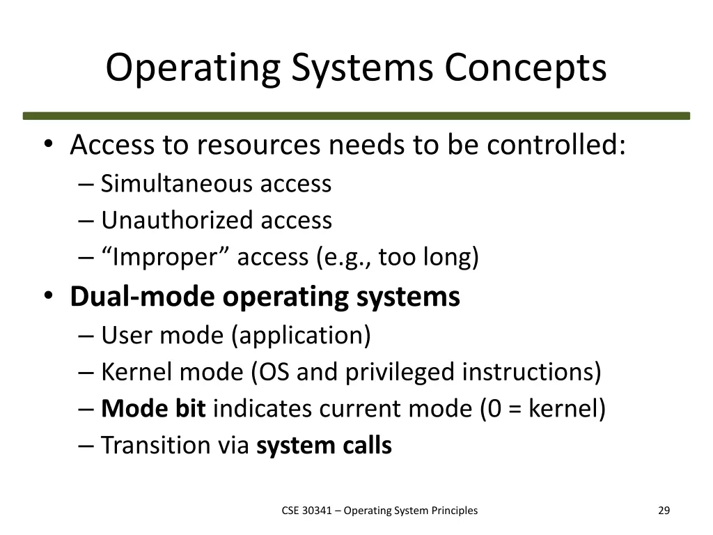 operating systems concepts 3