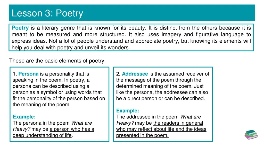 lesson 3 poetry 2