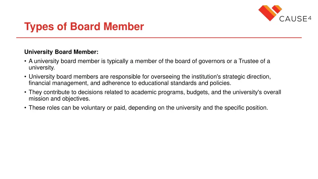 types of board member 2