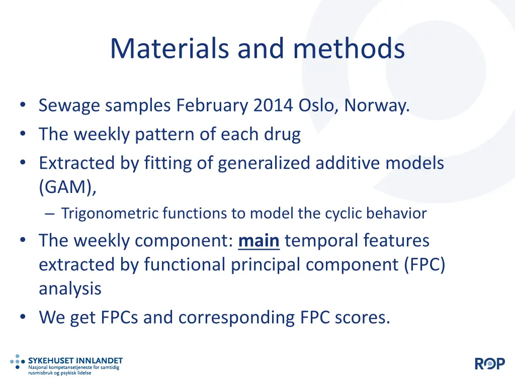 materials and methods