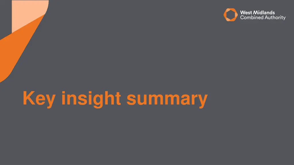 key insight summary