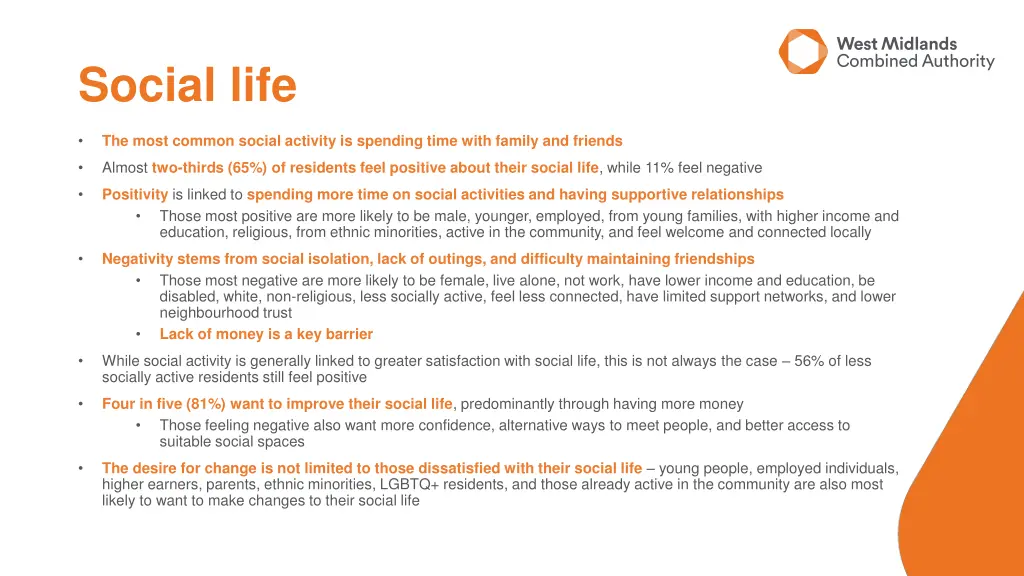 social life