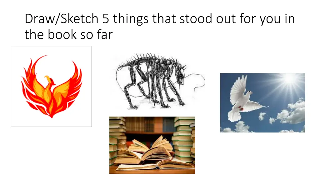 draw sketch 5 things that stood