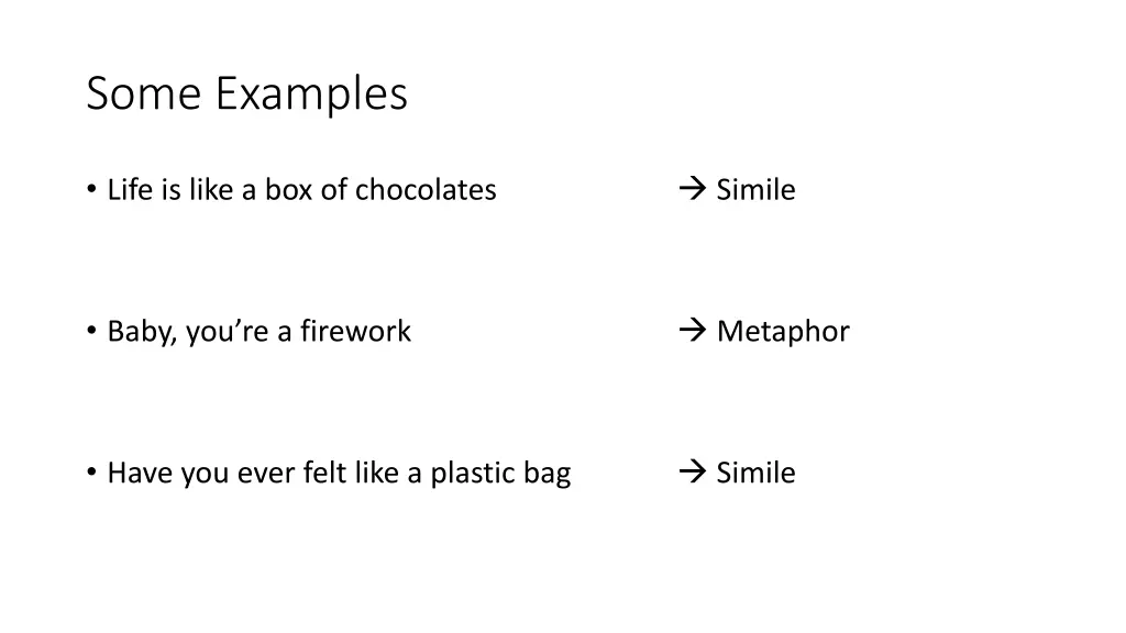 some examples 2