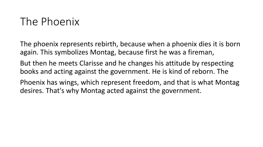 the phoenix