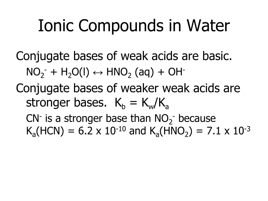 ionic compounds in water 1