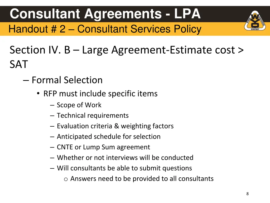 consultant agreements lpa handout 2 consultant 4
