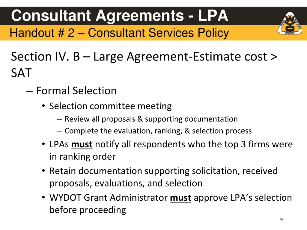 consultant agreements lpa handout 2 consultant 5