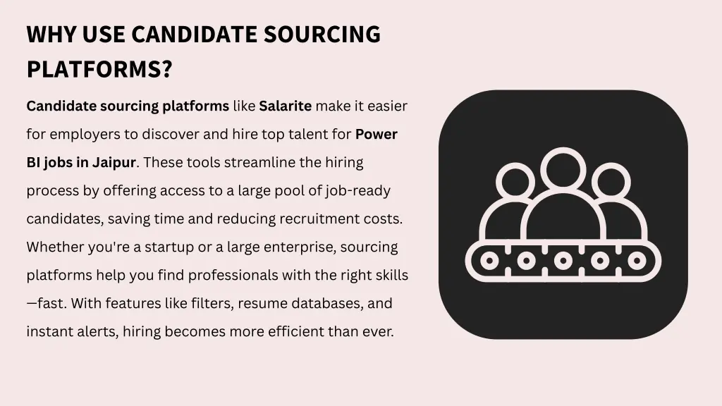why use candidate sourcing platforms