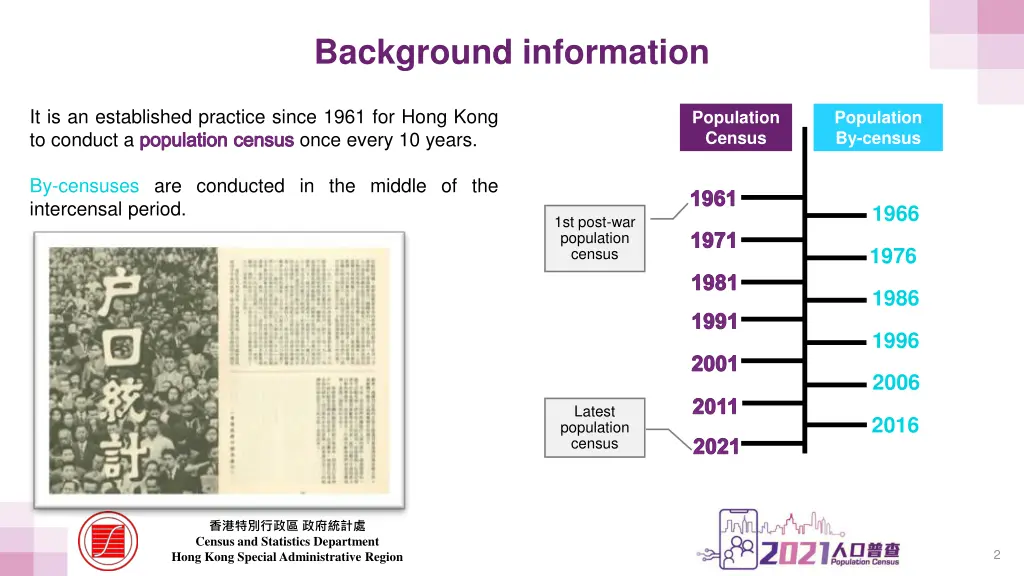 background information
