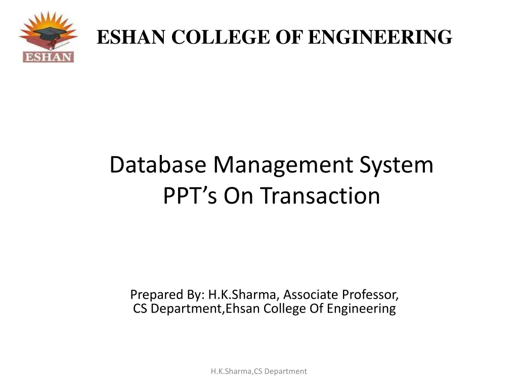 eshan college of engineering