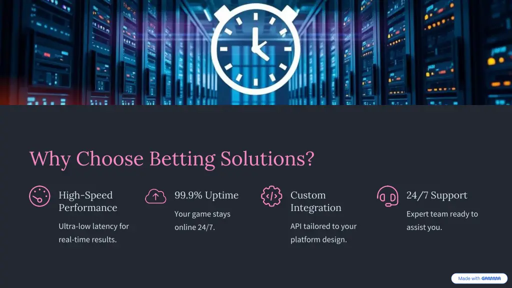 why choose betting solutions