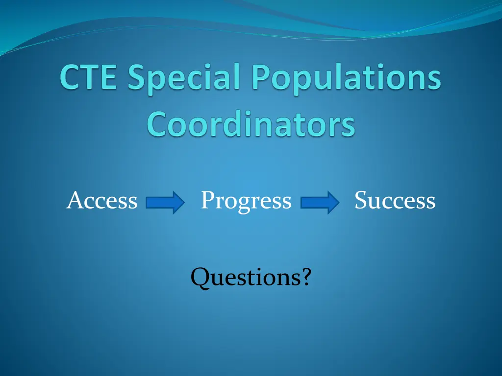 access progress success 1