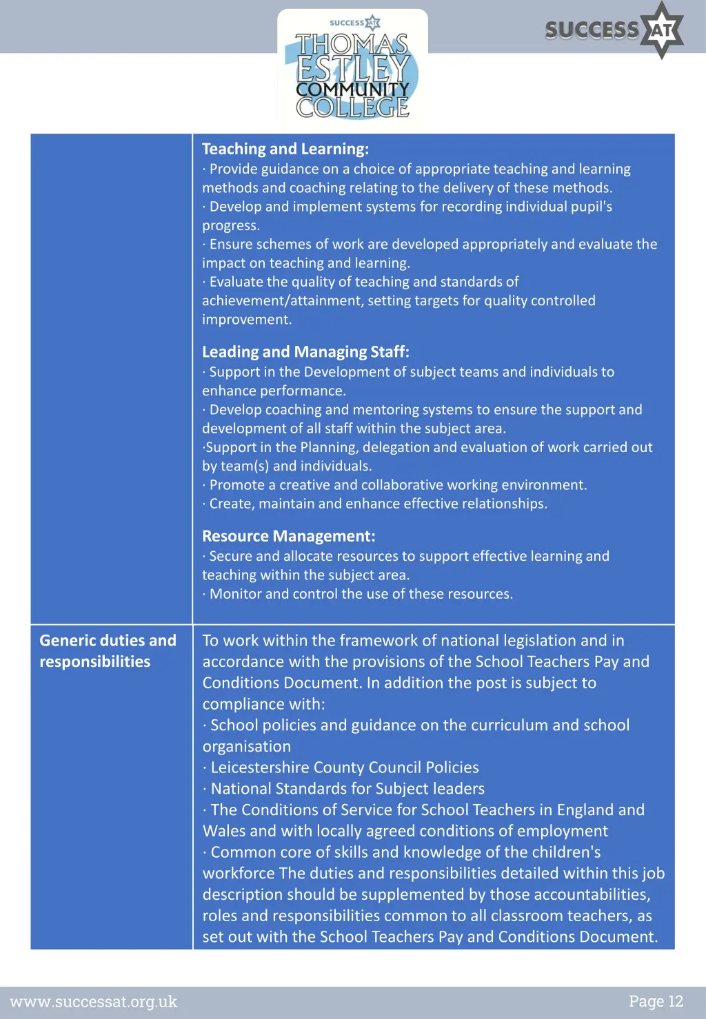 teaching and learning provide guidance