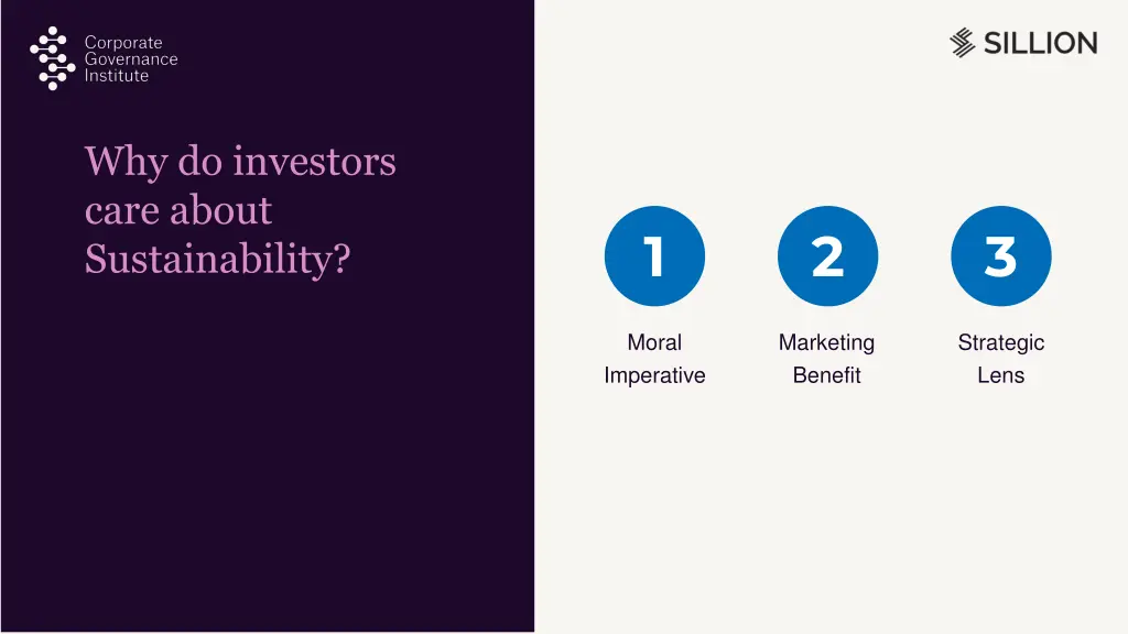 why do investors care about sustainability