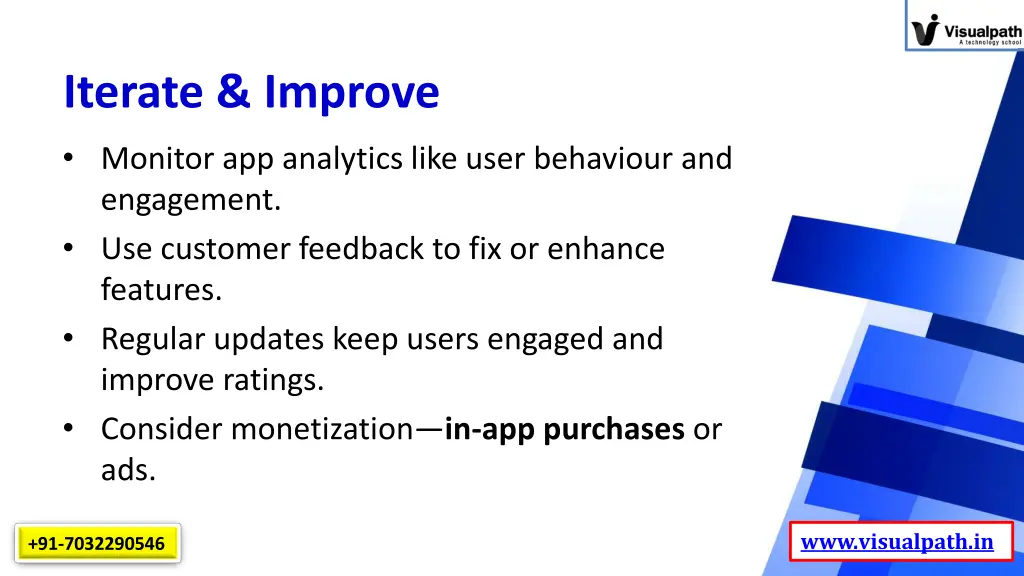 iterate improve