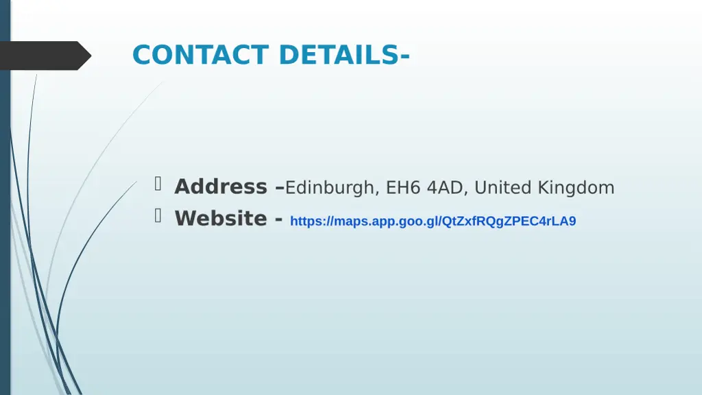 contact details