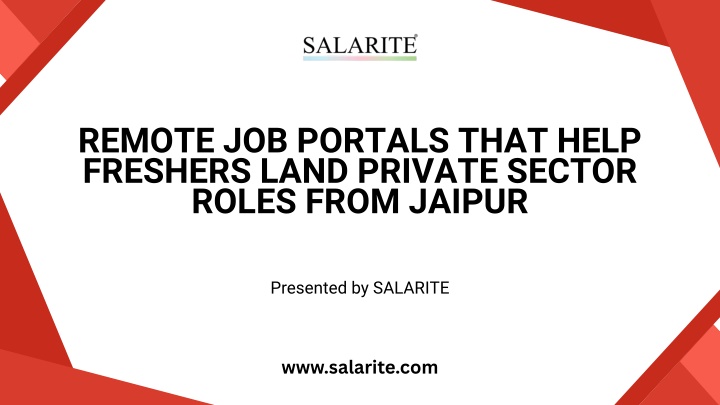 remote job portals that help freshers land