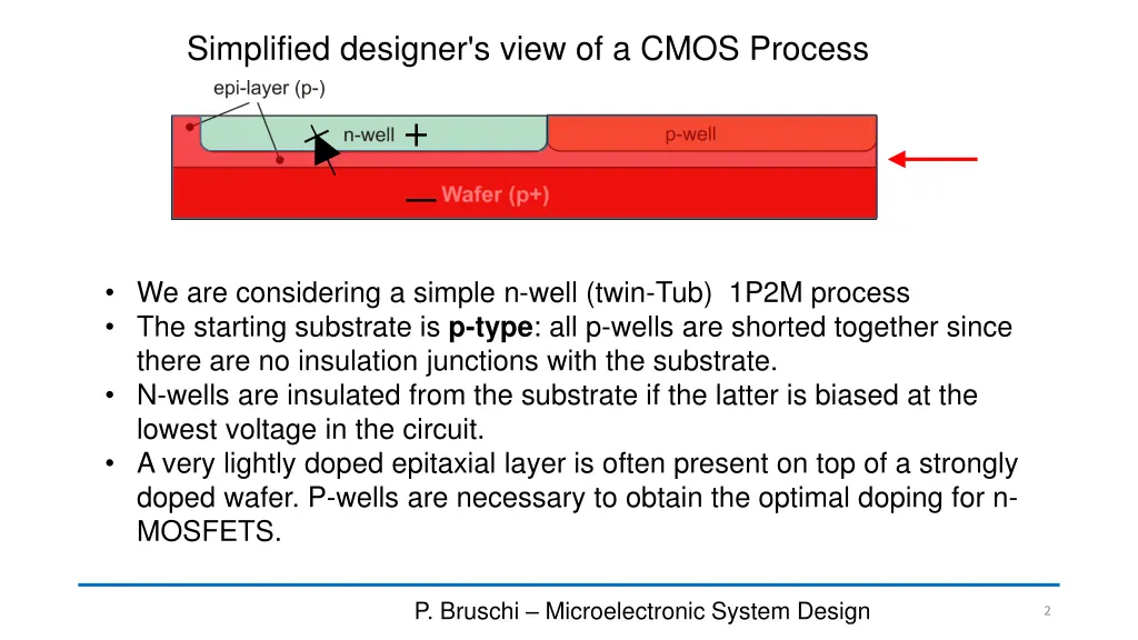 simplified designer s view of a cmos process
