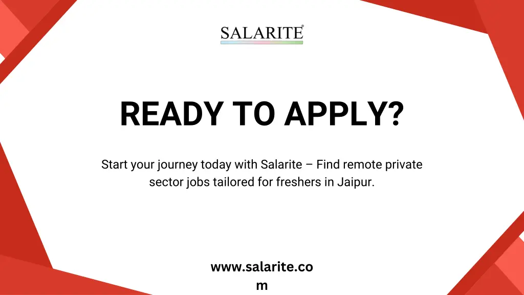 ready to apply
