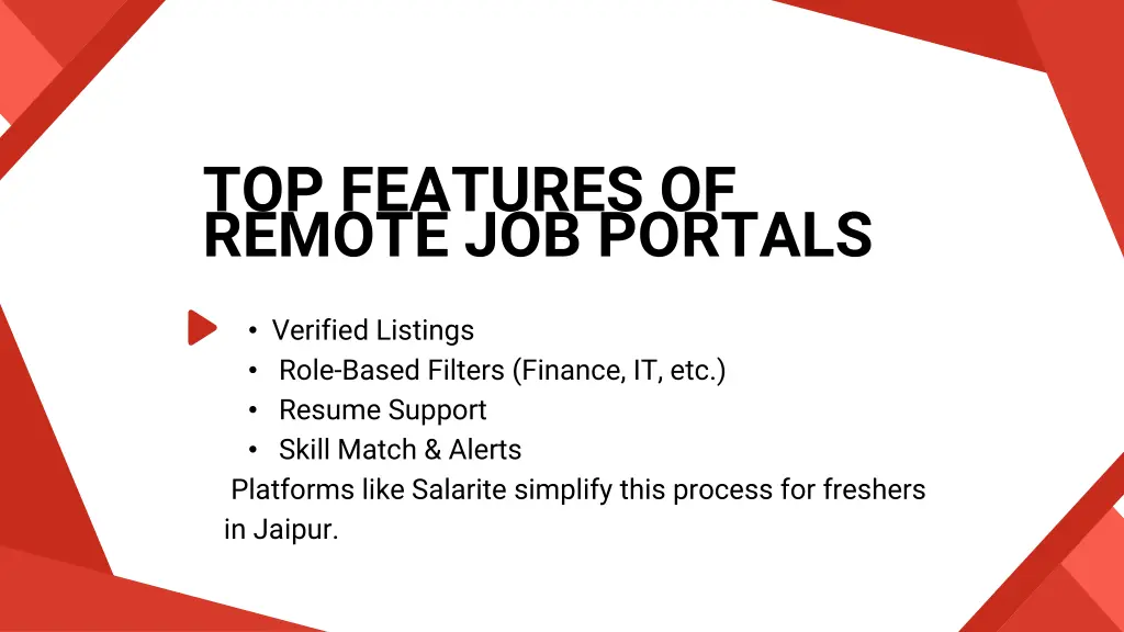 top features of remote job portals