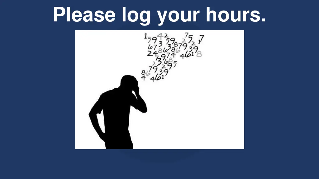 please log your hours