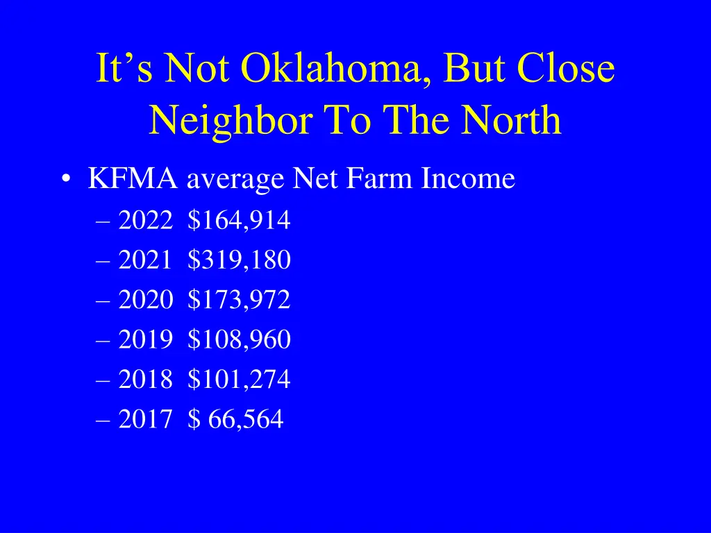 it s not oklahoma but close neighbor to the north